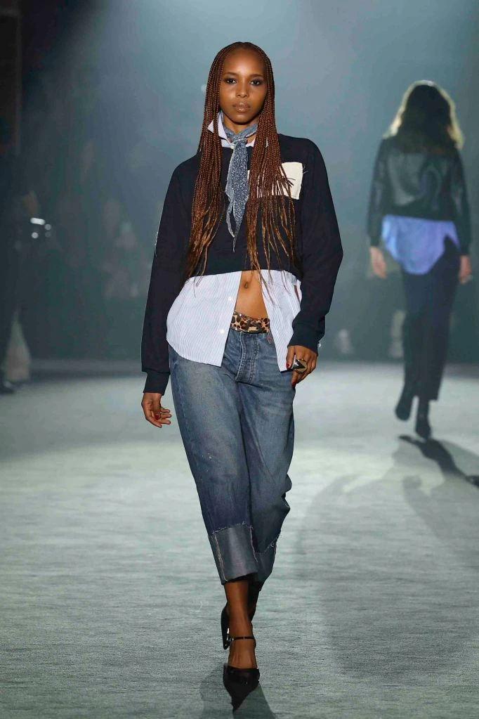 Short jacket and blue jeans — Nathalie Chandler, spring–summer 2025 show, photo 10